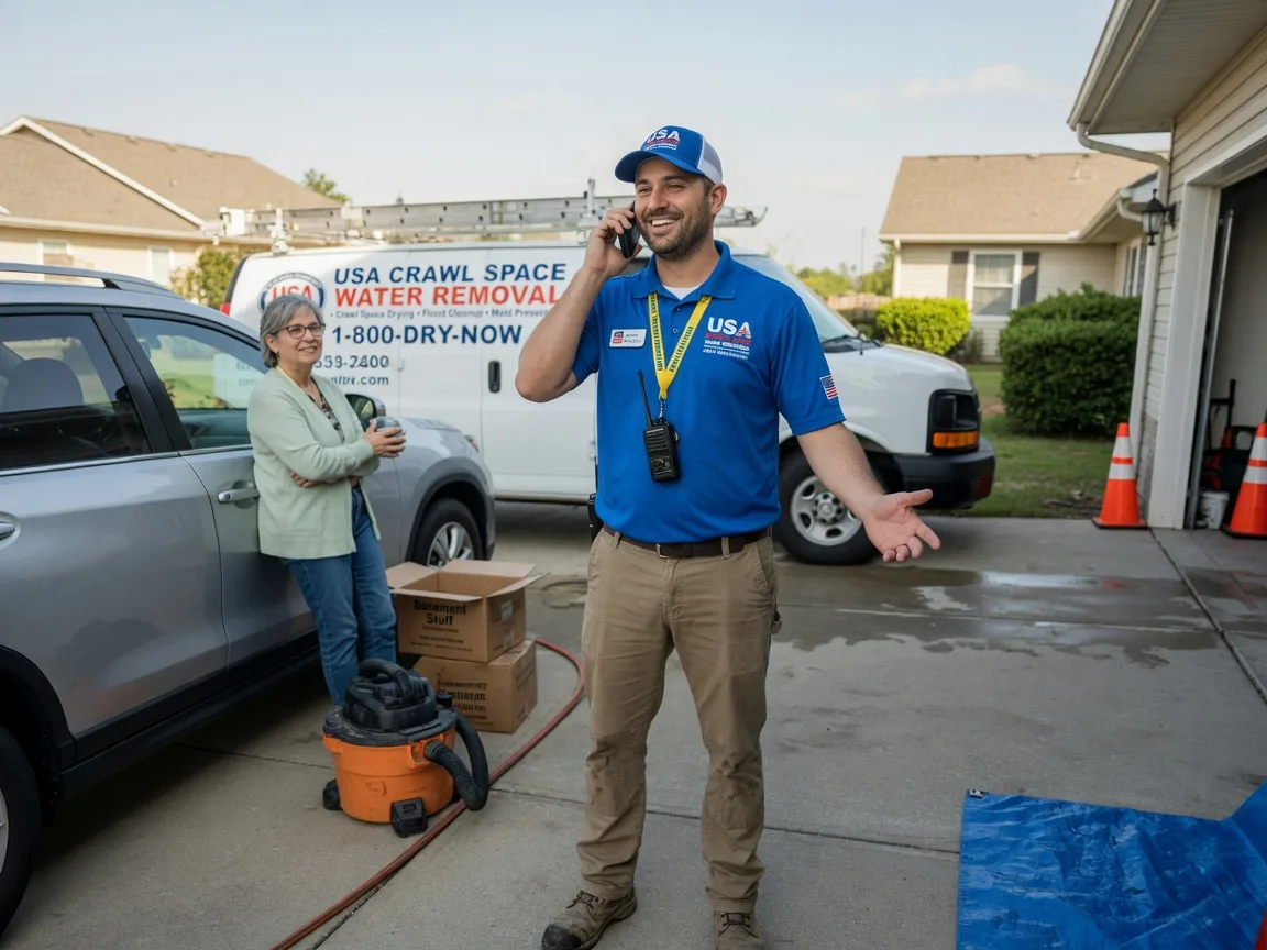 Crawl Space Water Removal Vandervoort, AR FAQs